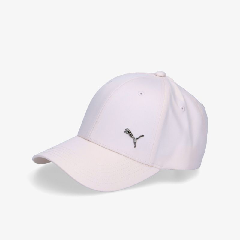 Stylische, leicht verstellbare Baseballcap in hellrosa mit Puma Logo, bequem und atmungsaktiv für Alltag und Freizeit