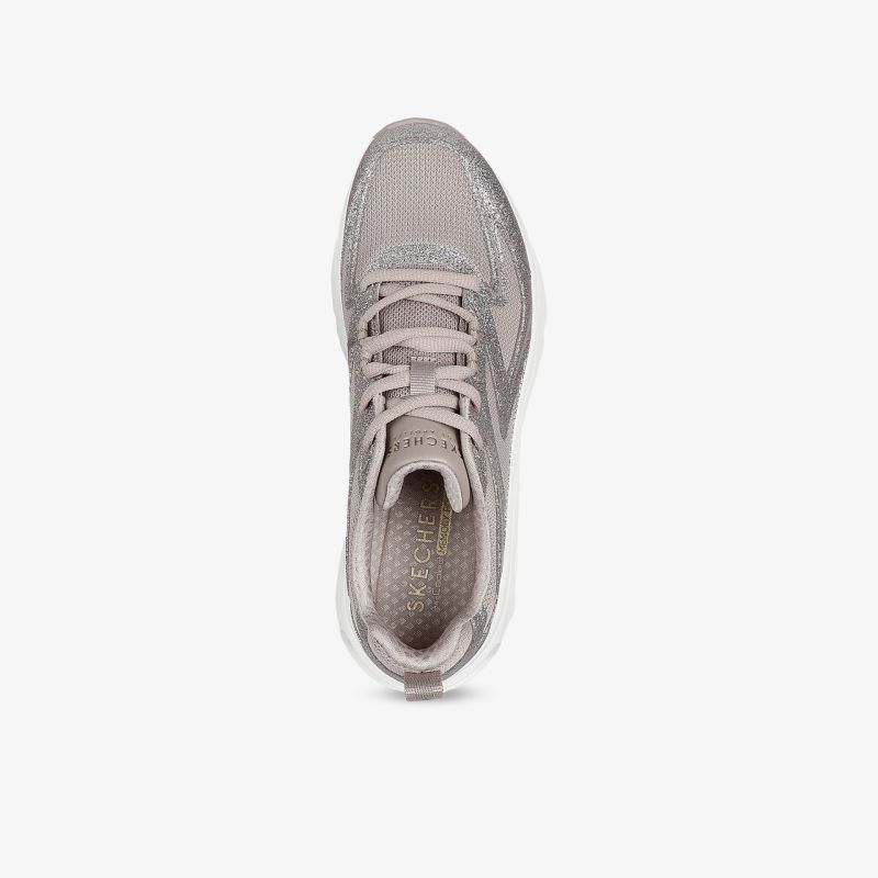 Leichtgewichtiger Sneaker in hellgrau mit atmungsaktivem Material und gepolstertem Schaft für hohen Tragekomfort