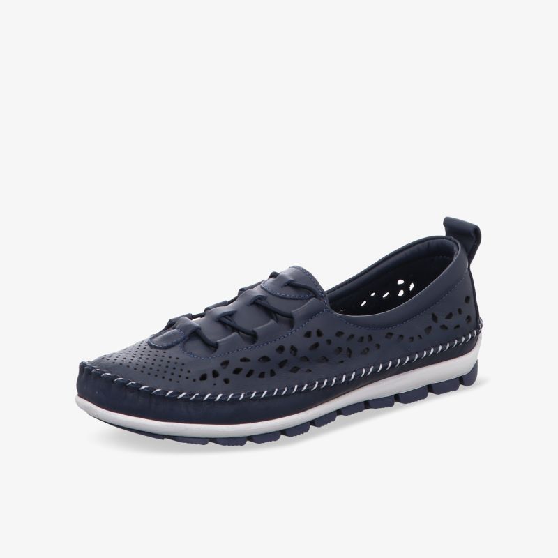 Leichter, atmungsaktiver und komfortabler Schuh mit flexibler, rutschfester Sohle und perforiertem Design für optimalen Tragekomfort