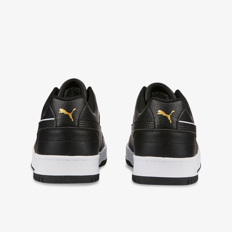 Stilvolle schwarze Sneaker mit sportlicher Optik und hochwertigem Material für optimalen Komfort.