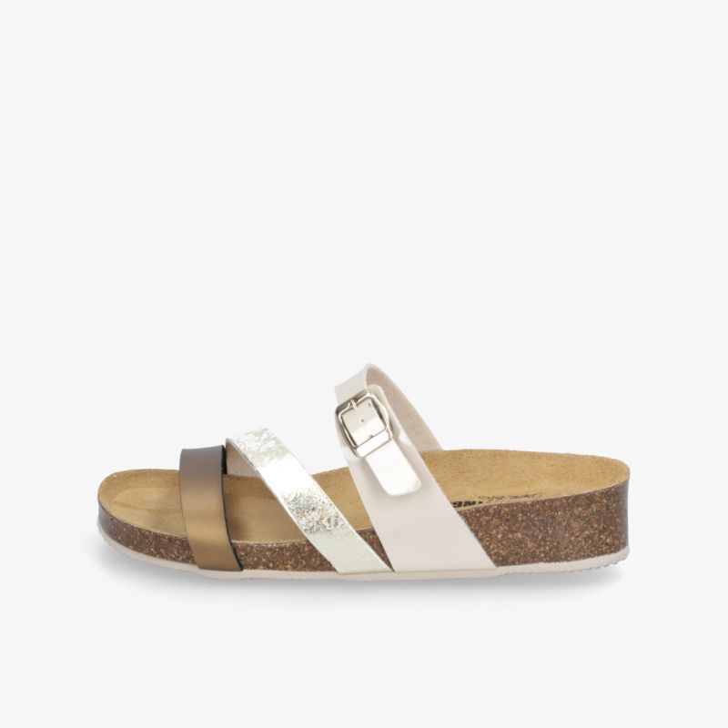 Bequeme Sandale mit verstellbarem Riemen und ergonomischem Fußbett für optimalen Halt und Tragekomfort