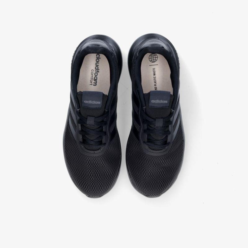 Leichte und komfortable schwarze Sportschuhe mit atmungsaktivem Obermaterial und robuster Sohle, ideal für jeden Tag.