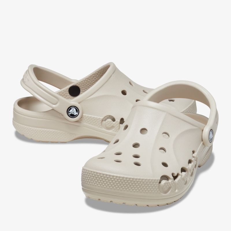 Bequeme, atmungsaktive und leichte Clogs in Beige mit rutschfester Sohle und vielseitigem Design.