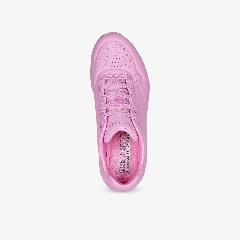 Leichter und atmungsaktiver pinker Sneaker mit flexiblem Komfort und sportlichem, robustem Design