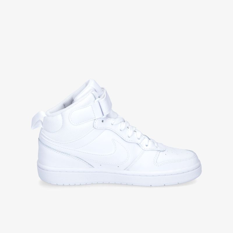 Eleganter weißer High-Top-Sneaker mit bequemem Tragekomfort und modernem Design für vielseitigen Einsatz.