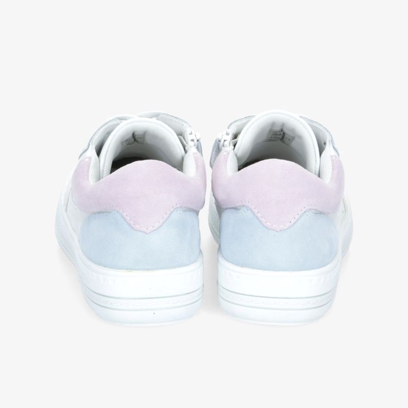 Stylische Sneaker in Pastellfarben mit modernem Design, perfekt für vielseitige, trendige Looks.