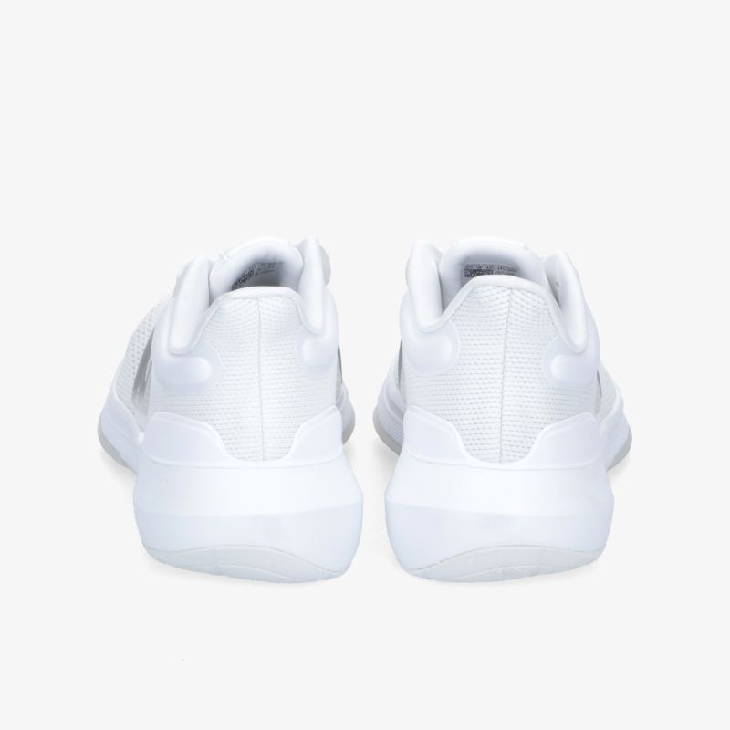 Moderne weiße Turnschuhe mit komfortablem Design und stilvoller, minimalistischer Ästhetik.