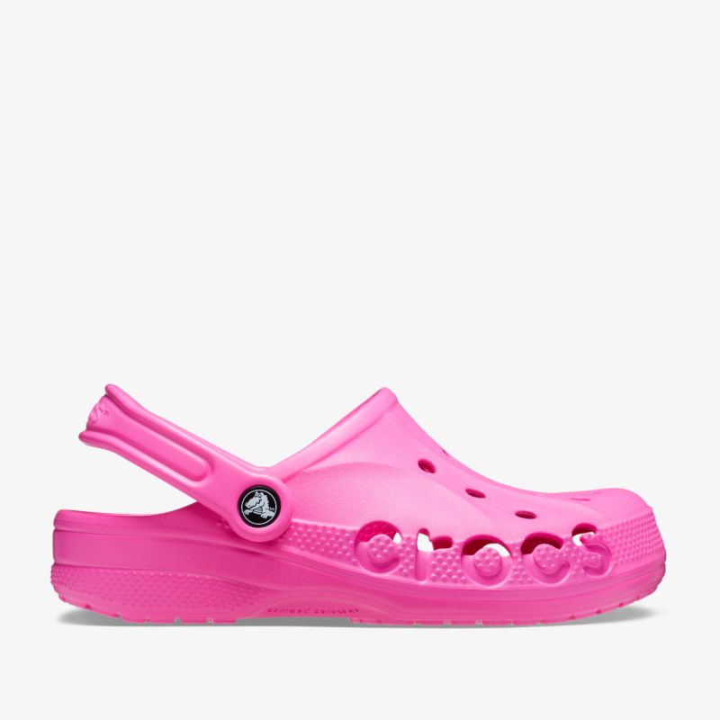 Bequeme pinke Clogs aus leichtem, strapazierfähigem Material mit belüftendem Design und ergonomischer Passform.