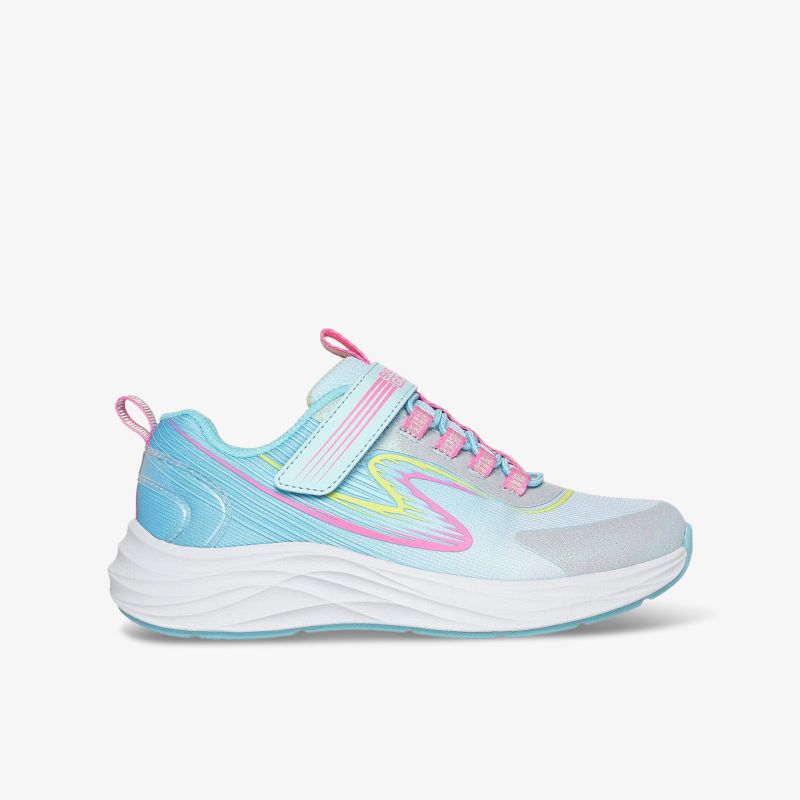 Moderner leichter Sneaker mit elastischem Klettverschluss und gedämpfter Sohle für hohen Tragekomfort