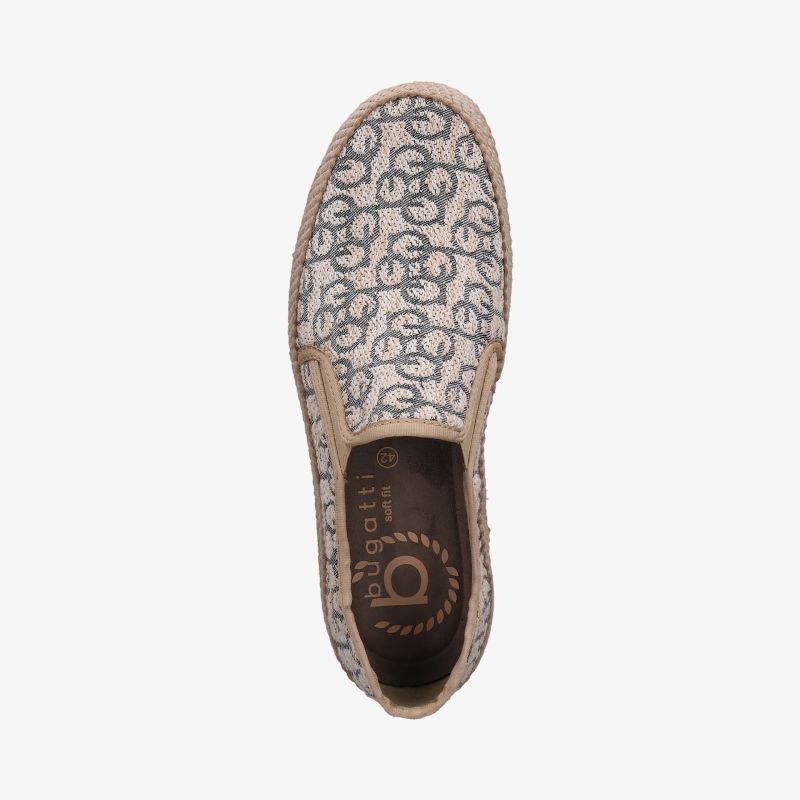 Modischer Slip-On-Sneaker mit einzigartigem Muster für Komfort und Stil