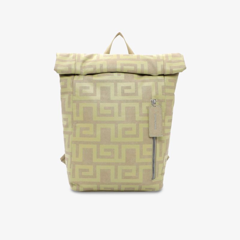 Stilvoller Rucksack mit modernem Design und praktischem Reißverschluss vorne, ideal für den täglichen Gebrauch.