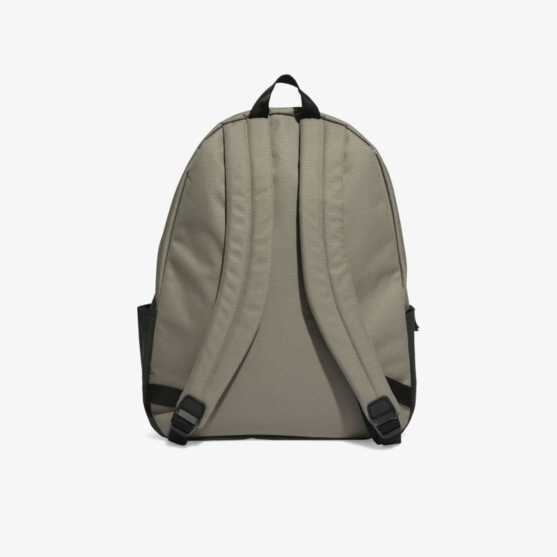 Gepolsterter Rucksack in Beige mit verstellbaren Gurten für maximalen Komfort und Tragbarkeit.