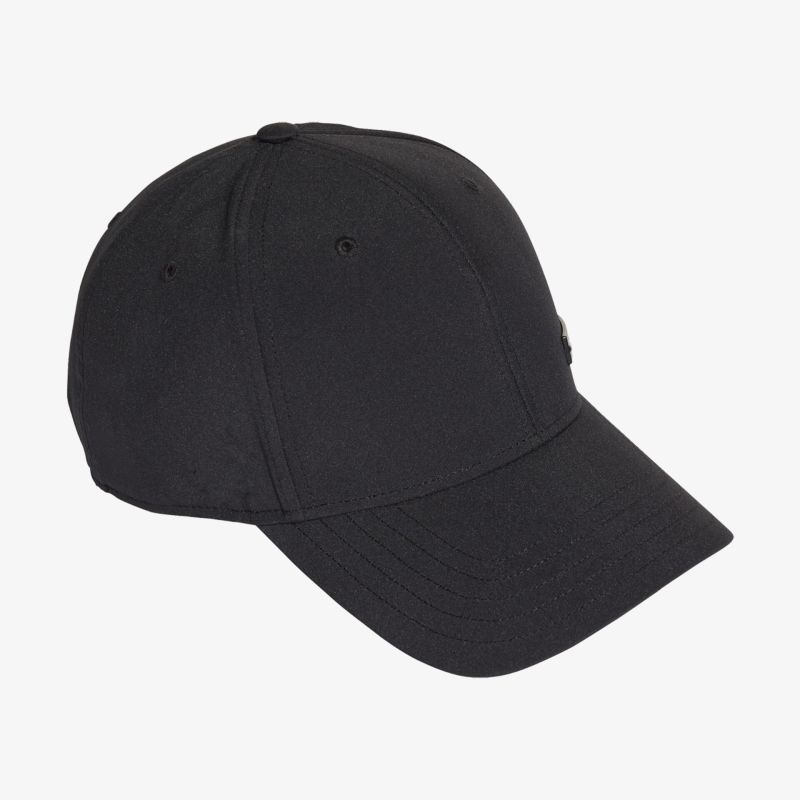 Schwarze klassische Baseballcap mit verstellbarem Verschluss für optimalen Komfort und stilvolles Design.