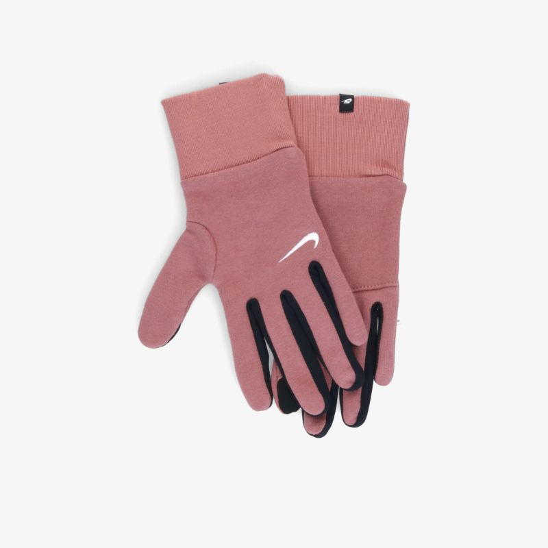 Sportliche rosa Handschuhe mit rutschfesten Fingerspitzen und elastischem Bund, ideal für vielseitigen Einsatz