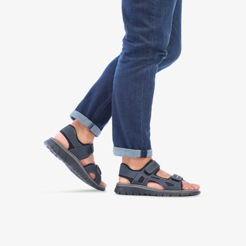 Leichte und bequeme Wandersandalen mit verstellbaren Riemen und gepolsterter Sohle für optimalen Komfort