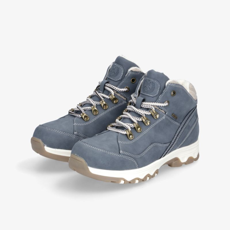 Robuste, wetterfeste Wanderschuhe mit rutschfester Sohle und hohem Komfort, perfekt für Outdoor-Abenteuer.