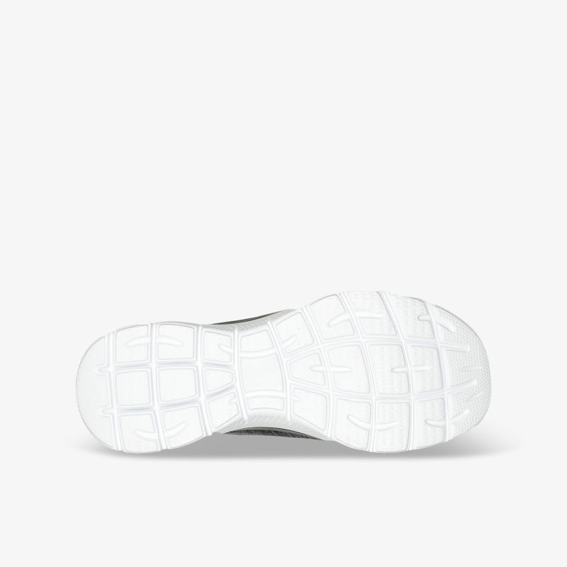 Weiße flexible, profilierte und rutschfeste Schuhsohle für optimalen Komfort und Halt
