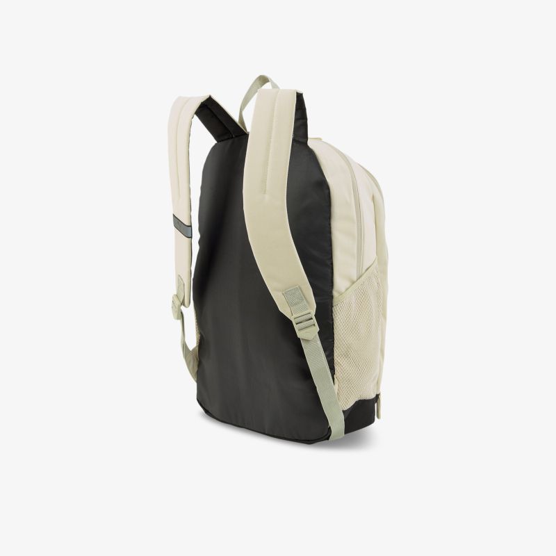 Vielseitiger Rucksack mit gepolsterten Trägern und zwei Farben. Praktisch und stilvoll für den täglichen Gebrauch.