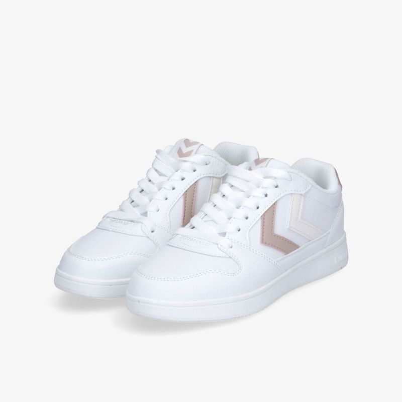 Bequemes Paar weißer Sneaker mit modernem Design, langlebig und leicht für sportlichen Alltag