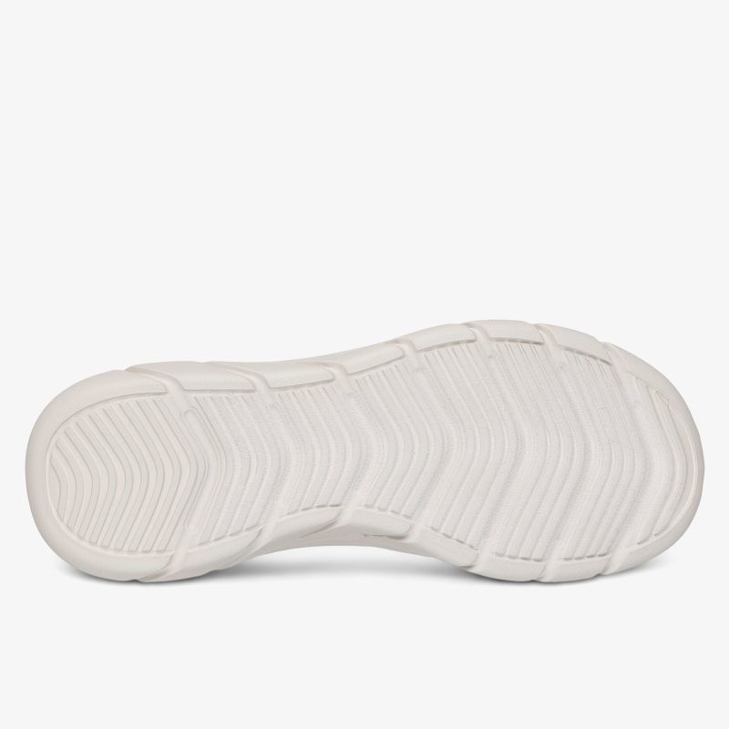 Rutschfeste und flexible Schuhsohle mit modernem Profil für sicheren Halt und hohen Tragekomfort