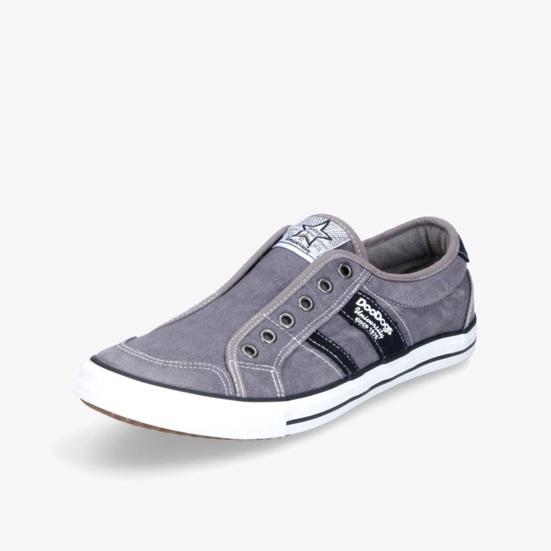 Grauer Sneaker mit kontrastierenden Details. Ideal für sportliche und lässige Looks im Alltag. Komfortable Passform.