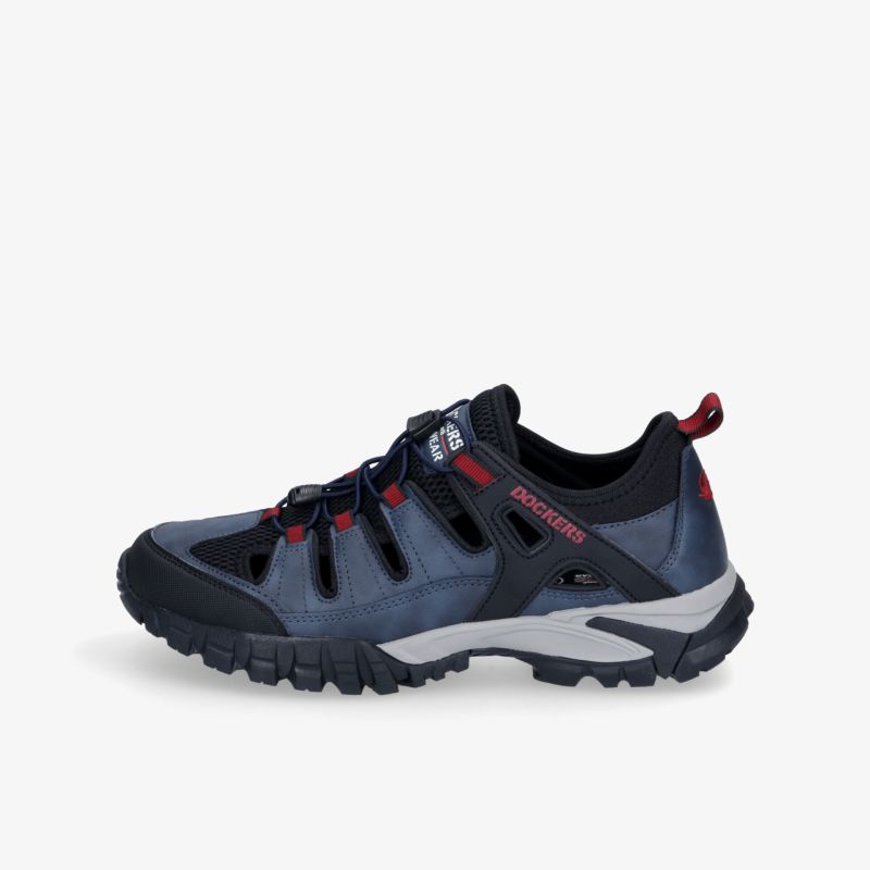 Robuste Outdoor-Schuhe mit rutschfester Sohle, ideal für anspruchsvolle Wanderungen und sportliche Aktivitäten.