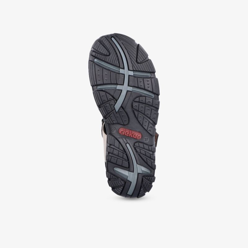 Robuste Schuhsohle mit rutschfestem Profil für sicheren Halt und langlebige Nutzung beim Outdoor-Einsatz