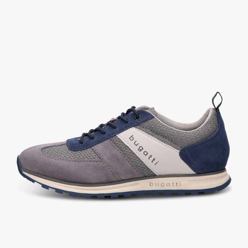 Moderner Sneaker in Grau-Blau mit atmungsaktivem Design und hohem Tragekomfort für den Alltag.