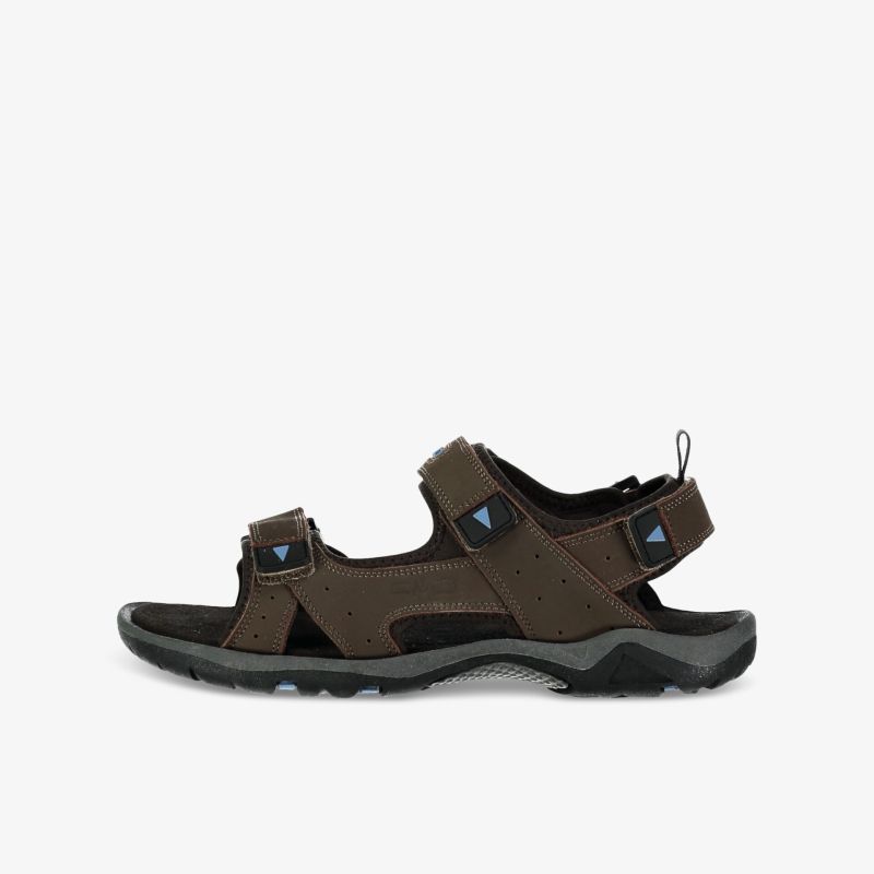 Langlebige, robuste Outdoor-Sandale mit rutschfester Sohle und verstellbaren Riemen für maximalen Komfort.