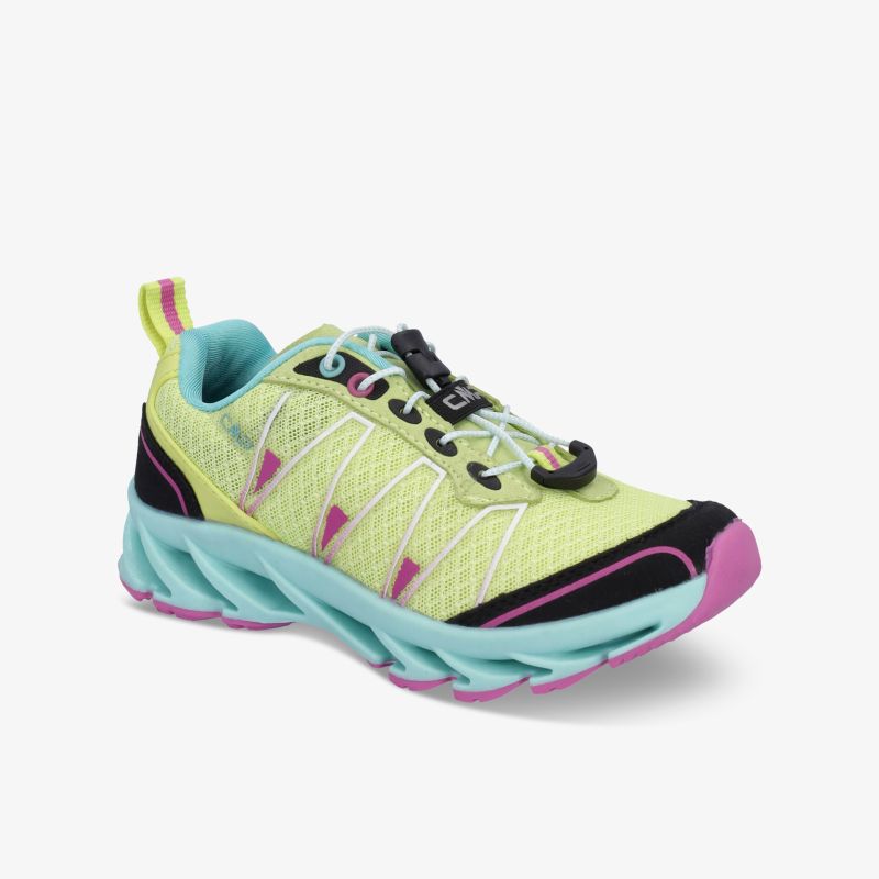 Stylischer Sportschuh in lebhaften Farben, leichter Laufkomfort, ideal für sportliche Aktivitäten.