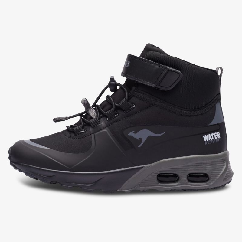 Wasserdichter sportlicher Schuh mit hohem Schnitt, gepolstertem Luftkissen und verstellbarem Klettverschluss