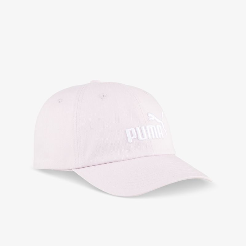 Leichte hellrosa Basecap mit besticktem Puma Logo, verstellbar und atmungsaktiv für sportlichen Komfort