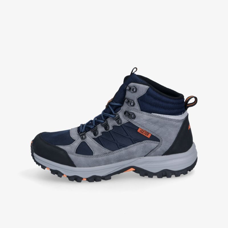 robuster und komfortabler Trekking-Schuh mit wasserdichter Oberfläche und rutschfester Sohle für Outdoor-Aktivitäten