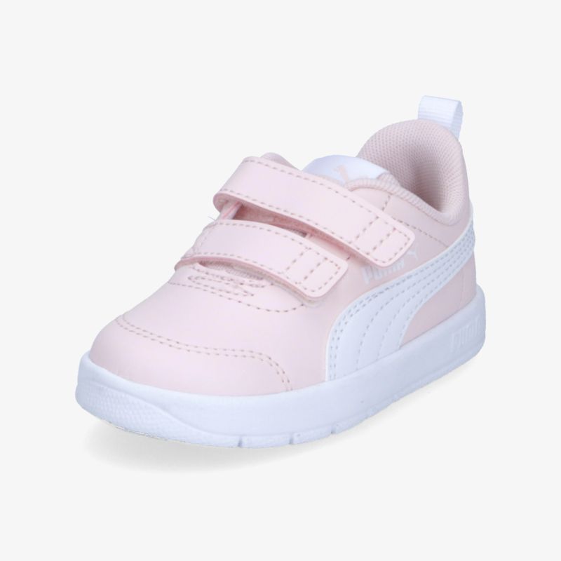 Weicher, leichter Kinderschuh in Rosa mit praktischem Klettverschluss und rutschfester Sohle für optimalen Halt