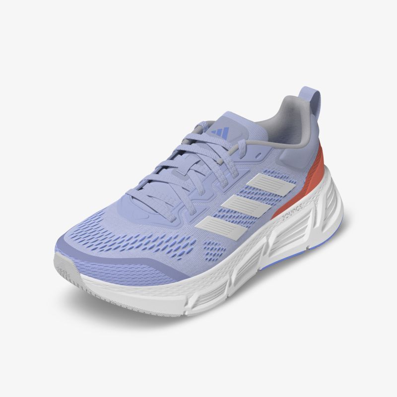 Sportlicher Laufschuh mit bequemer Passform und strapazierfähiger Sohle in trendigem Design.