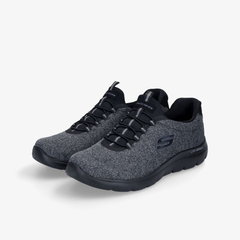 Graue Sportschuhe im Paar mit komfortabler Passform und rutschfester Sohle, modernes und leichtes Design