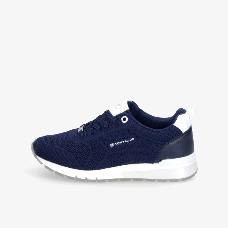 Moderner navy Sneaker mit weißer Sohle für urbanen Lifestyle und optimalen Tragekomfort.