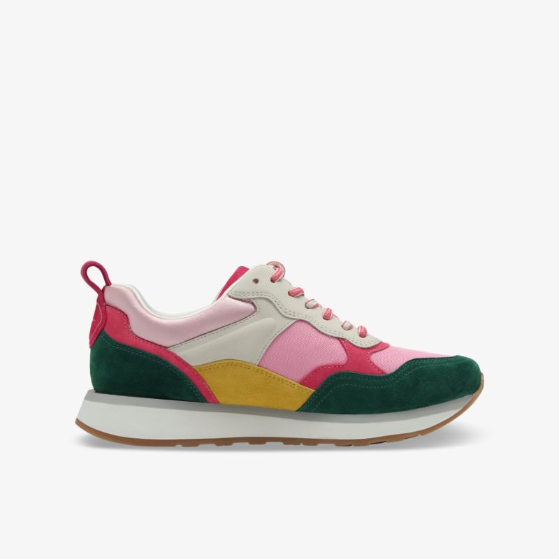 Farbenfroher Sneaker mit weichem Stoff, leichter Sohle und bequemer Passform, optimale Alltagstauglichkeit