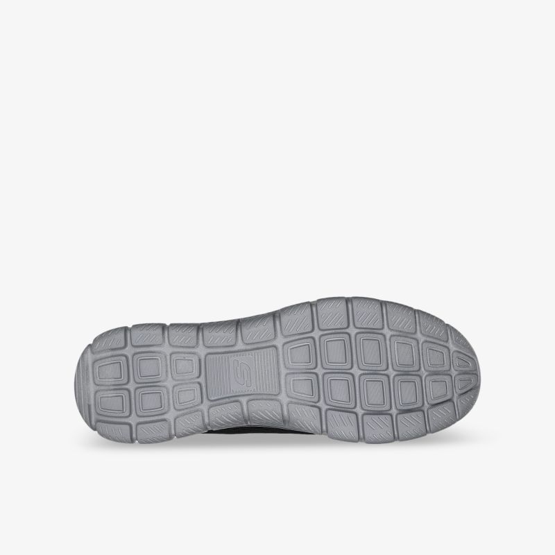 Robuste graue Schuhsohle mit rutschfestem, flexiblem Profil für sicheren Halt und langlebige Nutzung