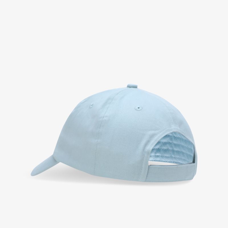 Hellblaue verstellbare Basecap aus Baumwolle, leicht und atmungsaktiv für bequemen Sitz und Sonnenschutz