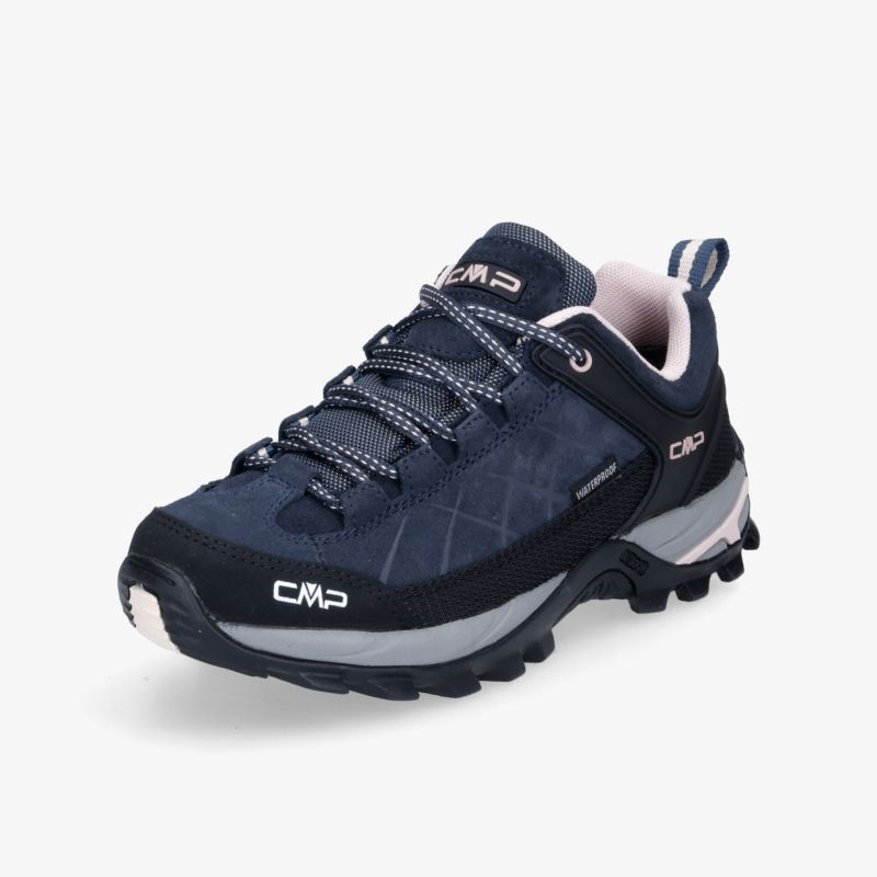 Bequemer und strapazierfähiger Trekking-Schuh mit rutschfester Sohle und wasserdichtem Material.