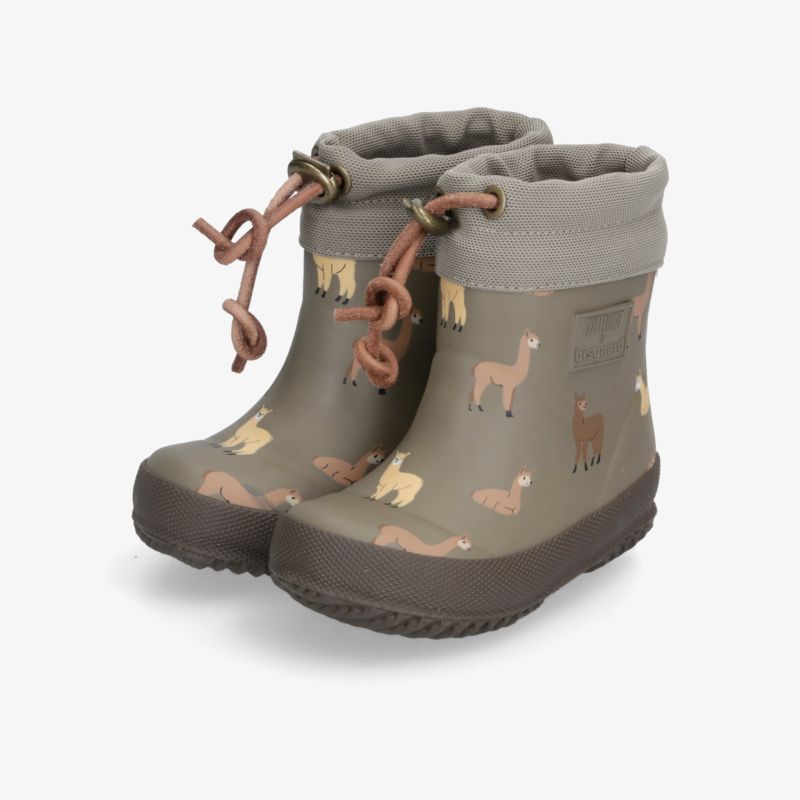 Wasserdichte Regenstiefel mit lustigem Tiermuster und rutschfester Sohle für optimalen Komfort bei jedem Wetter.