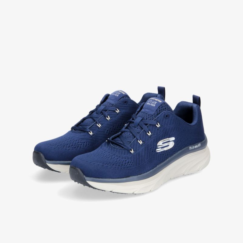 Blaue, stylische Sneaker mit atmungsaktivem Design und rutschfester Sohle. Perfekt für sportliche Aktivitäten.