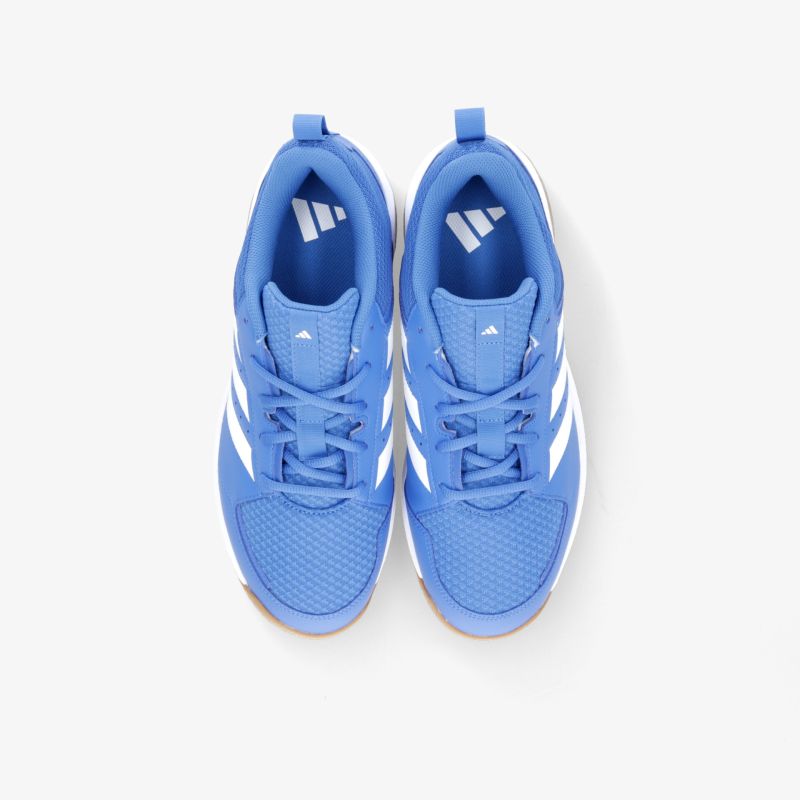 Bequeme und stilvolle blaue Sneaker mit Schnürdesign und rutschfester Sohle für optimalen Halt und Komfort.