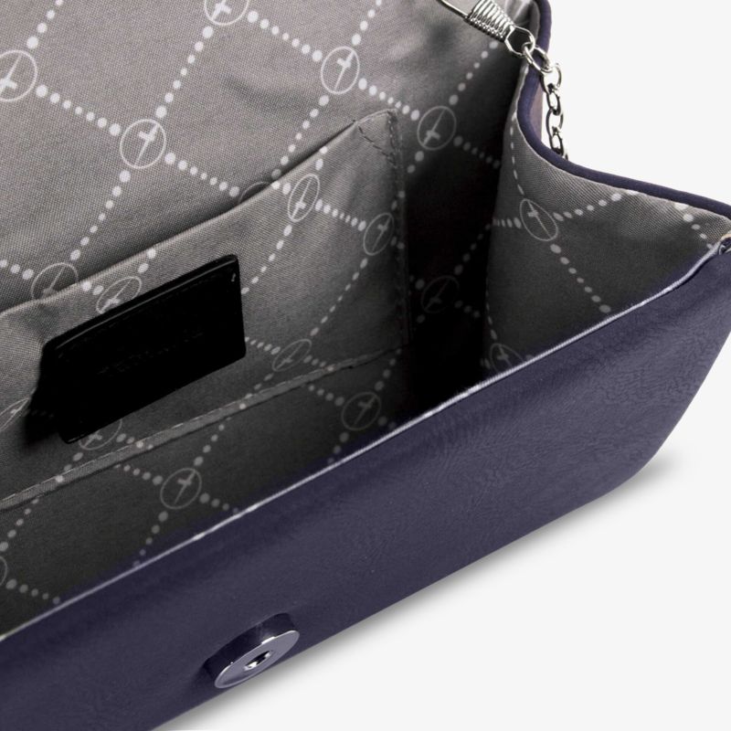 Elegante Tasche mit hochwertigem Innenstoff, kompaktem Design und praktischen Fächern für optimale Organisation.
