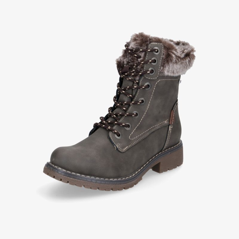 Robuster Winterstiefel mit kuscheligem Futter und rutschfester Sohle. Perfekt für kalte Tage.