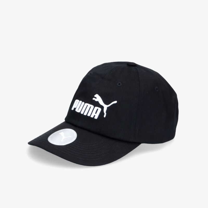 Schwarze PUMA Cap mit prägnantem Logo und verstellbarem Verschluss für ultimativen Komfort und Stil