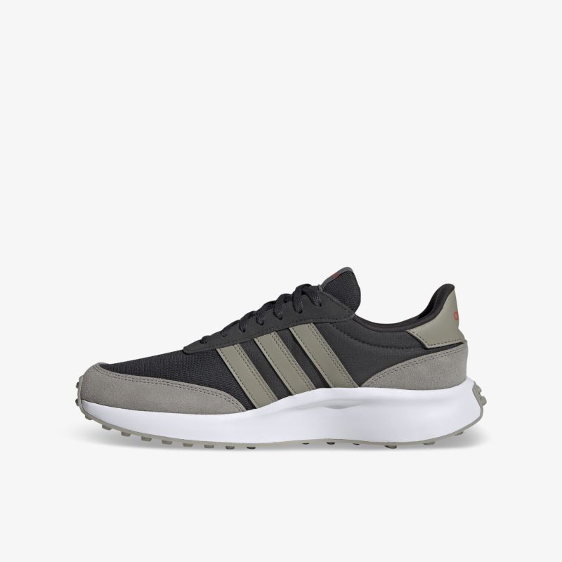 Moderner Sneaker mit bequemer Passform und sportlichem Design in Schwarz und Grau.