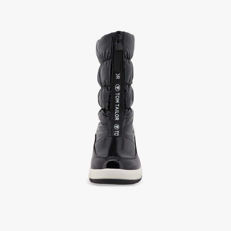 Warmer, wasserabweisender Winterstiefel mit rutschfester Sohle und isolierendem, robustem Material, Rückansicht