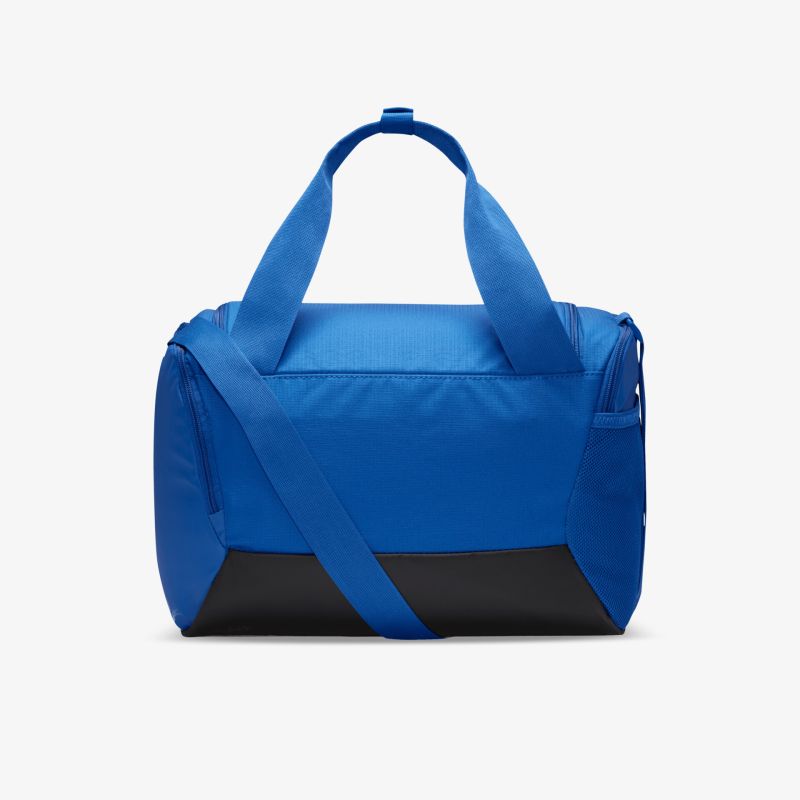 Robuste und geräumige blaue Sporttasche mit verstellbarem Schulterriemen und praktischem Reißverschlussfach